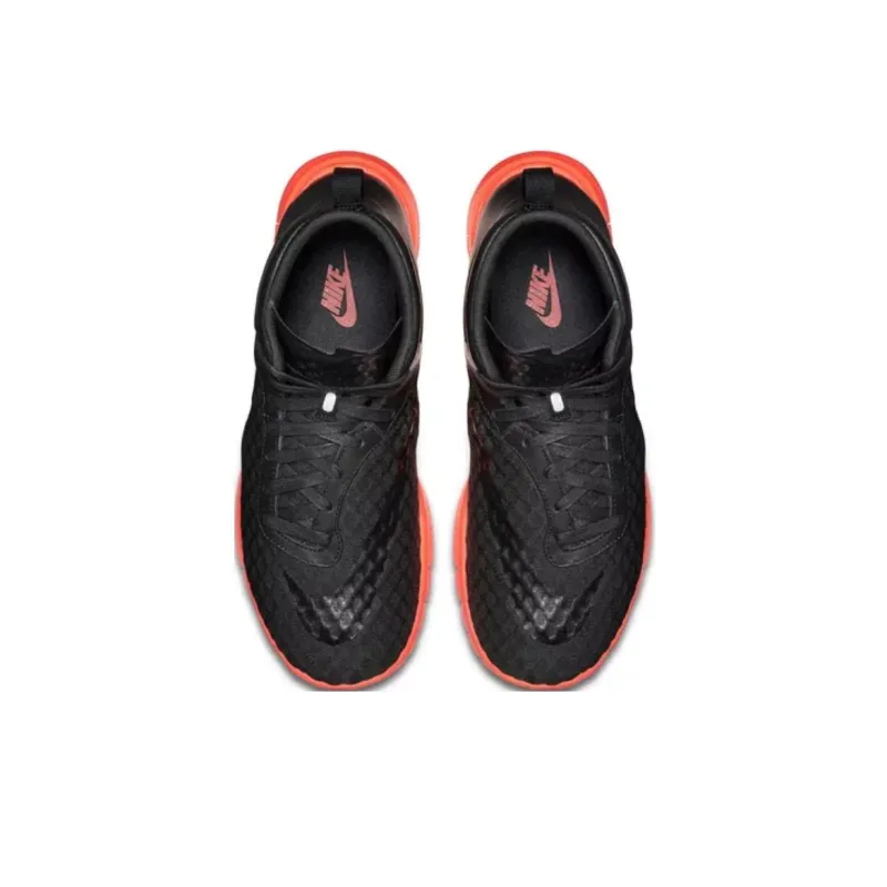 Nike Free Hypervenom Mid Black Hot Lava-3