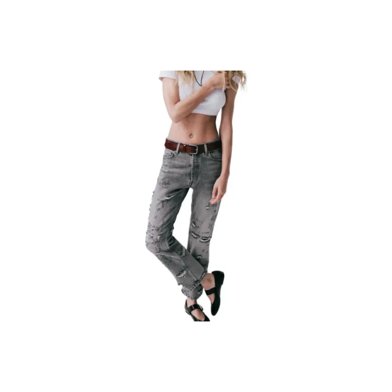 ZARA Jeans Women's Dark Gray-4