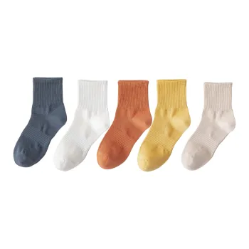 Yalu Mid-Calf Socks Women's 5 Pack