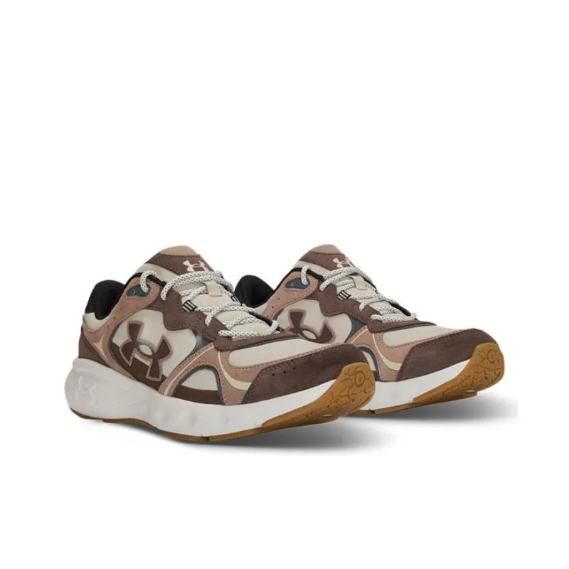 Under Armour Slip Resistant Low Top Running Shoes Men's Brown-2