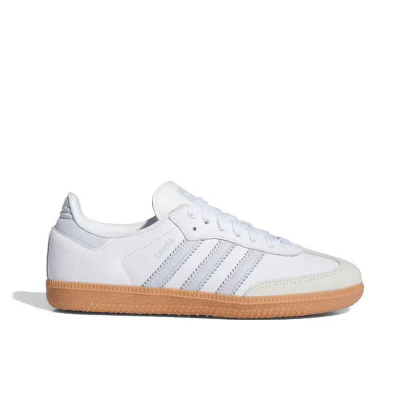 Adidas Samba OG White Halo Blue Gum Women's-1