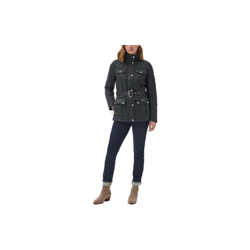 BARBOUR Country Utility Quilted Jacket Jackets Coats Women's Black-1
