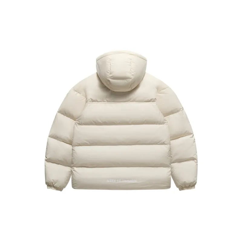 FILA FUSION FOB Down Jacket Unisex Wheat Cream-1