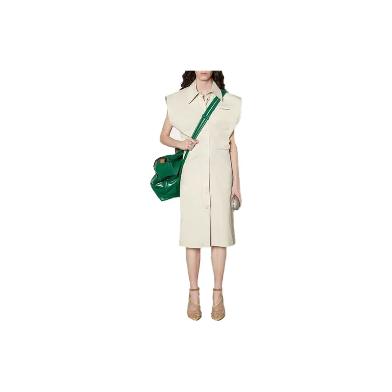 Bottega Veneta Dress Women's Ecru-1