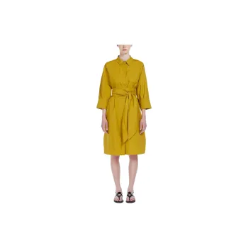 'S MAX MARA Long Sleeved Dresses Women's Yellow