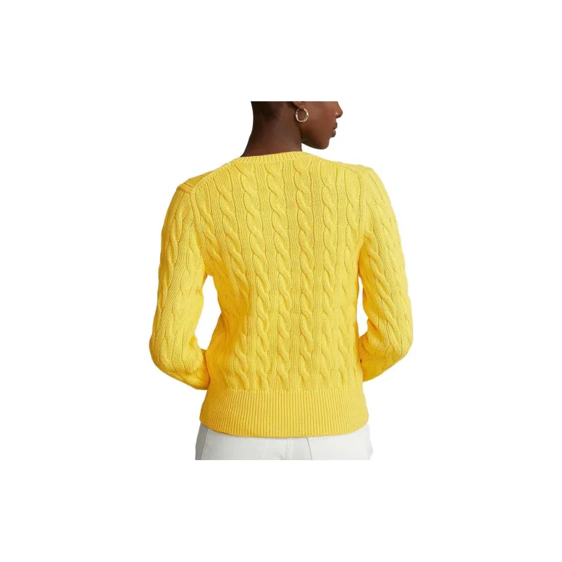 Polo Ralph Lauren Sweater Women's Yellow-2