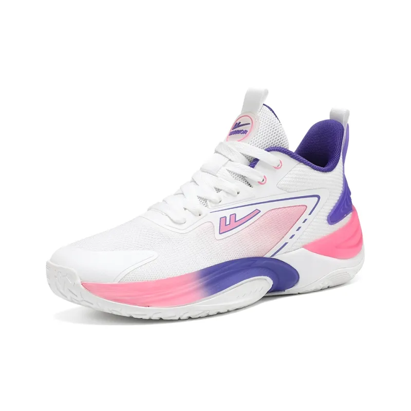 Warrior Height Increasing Wear Resistant Lightweight Breathable Slip Resistant Low Top Basketball Shoes Unisex-1