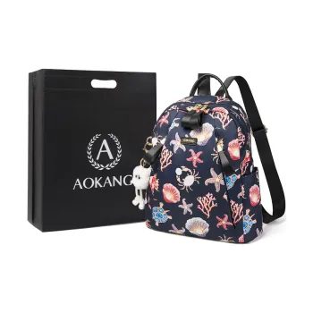 AOKANG Fabric Backpack Regular Women's Multicolor