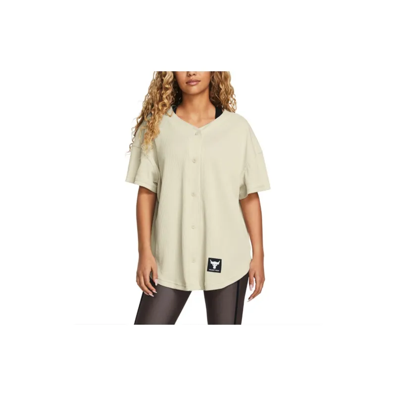 Under Armour Johnson Drop Shoulder Sleeve T Shirt Women's Silt Gray-2
