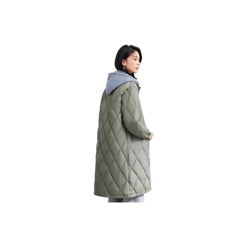 CARBAMMI Puffer Jacket Women's Green-2
