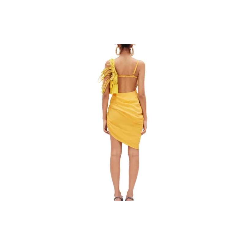 Jacquemus La Robe Saudade 'Khaki'-9