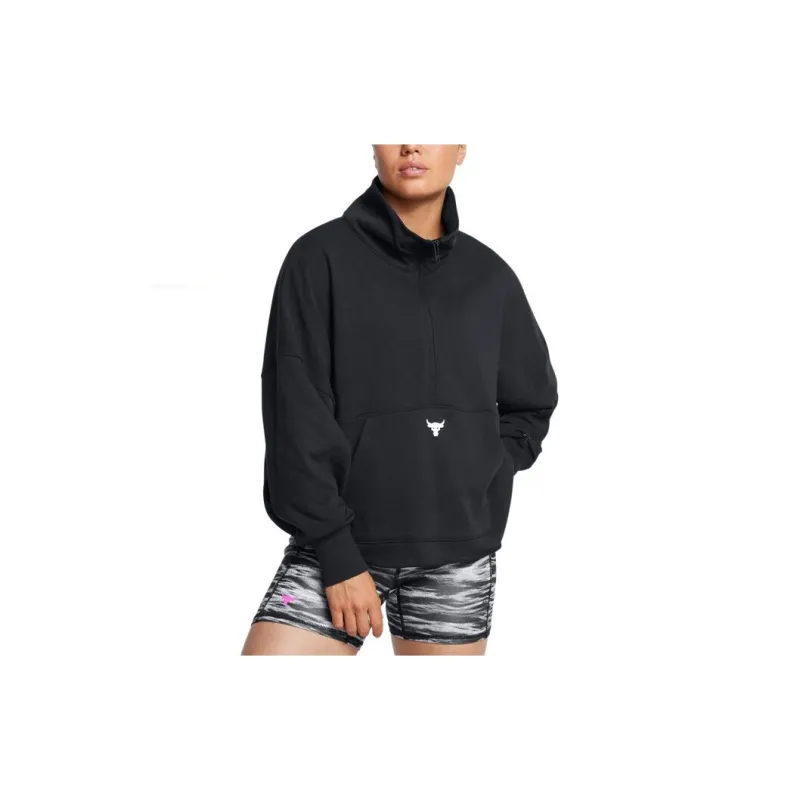 Under Armour Project Rock Sweatshirt Women's Black-2