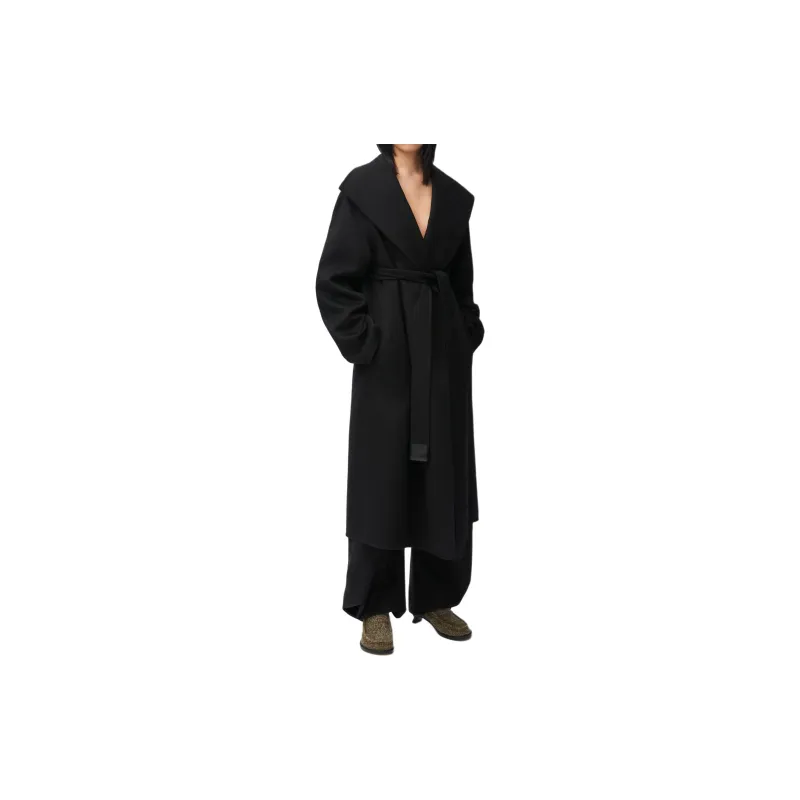 LOEWE Coats Women's Black-1