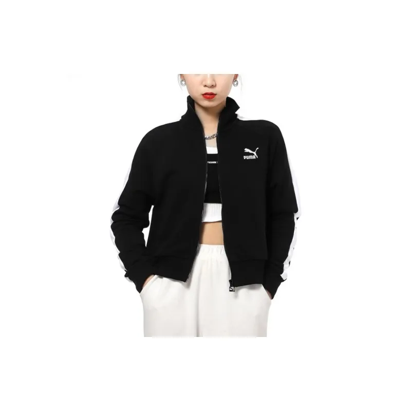 PUMA T7 Jackets Women's Black-2