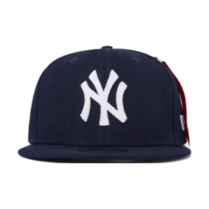 New Era Polyester Baseball Caps Unisex Navy Blue-1