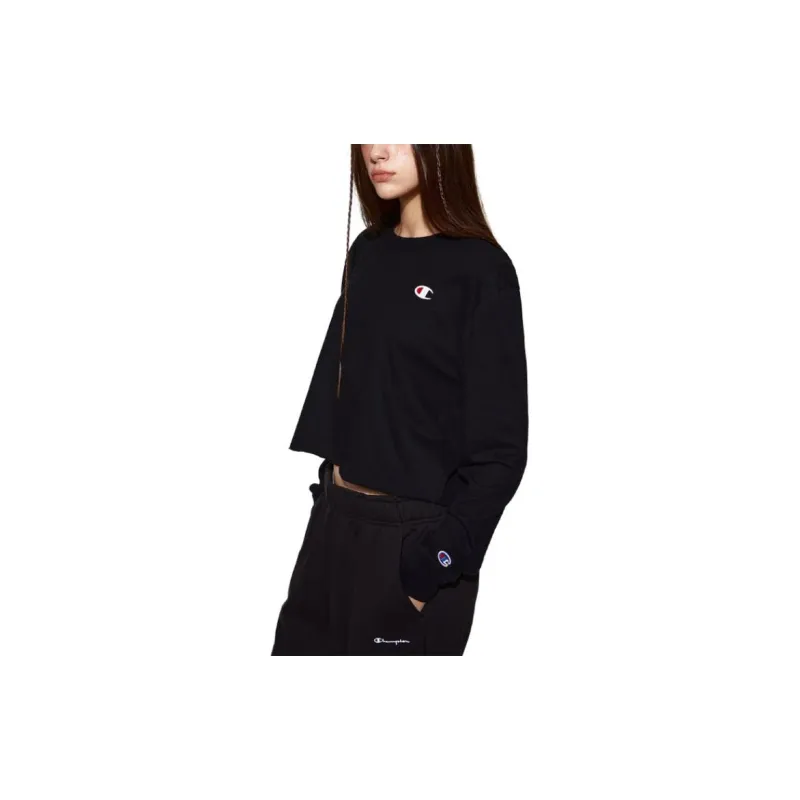 Champion T Shirts Women's Black-3