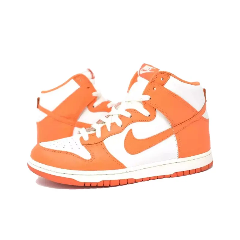 Nike Dunk High Qk Vintage White Orange Blaze-1