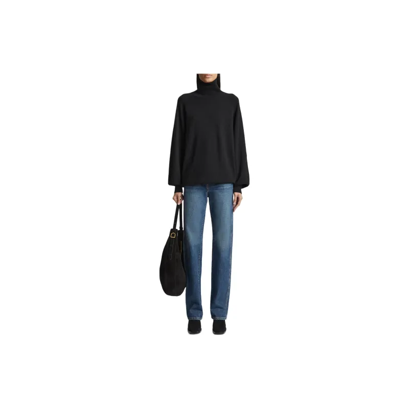 KHAITE Percy Turtleneck Jumper-1
