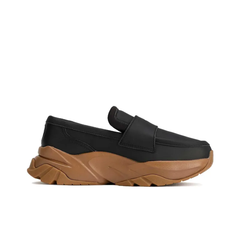 PUMA Loafers Women's Black Brown-1