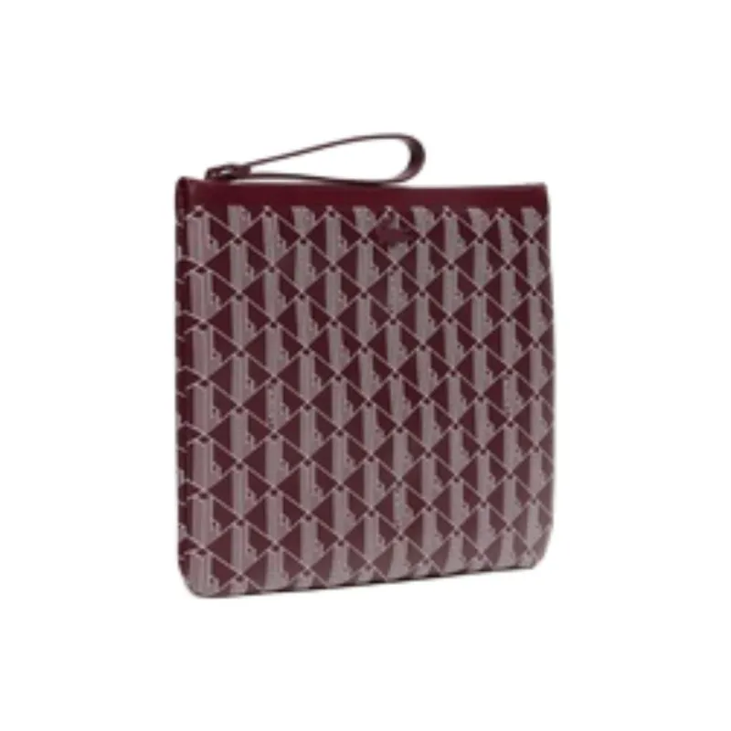 LACOSTE Cotton Clutch Women's Fuchsia-1