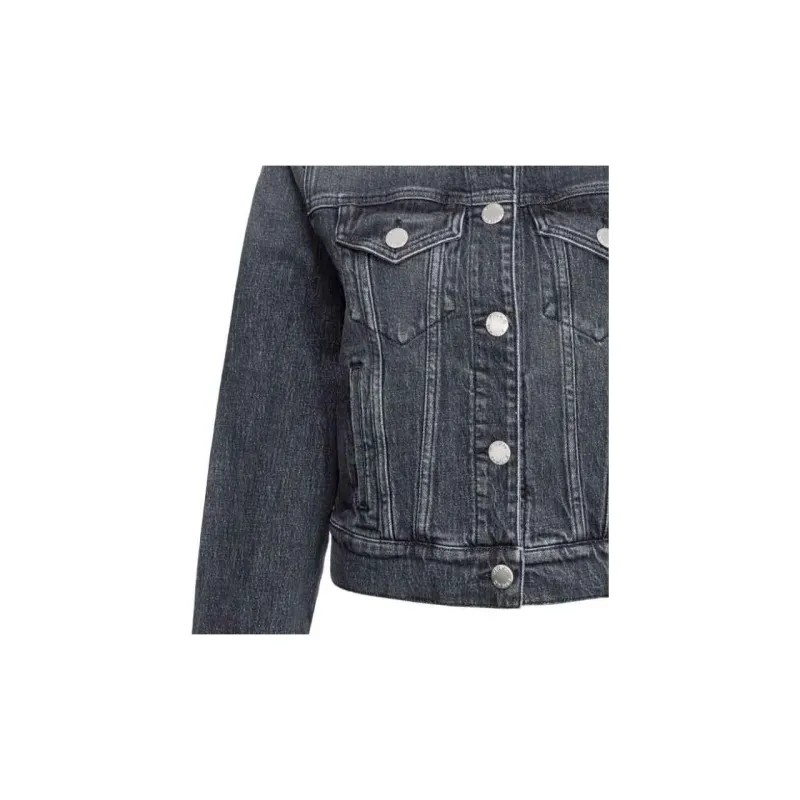 PINKO Buttoned Denim Jacket-2