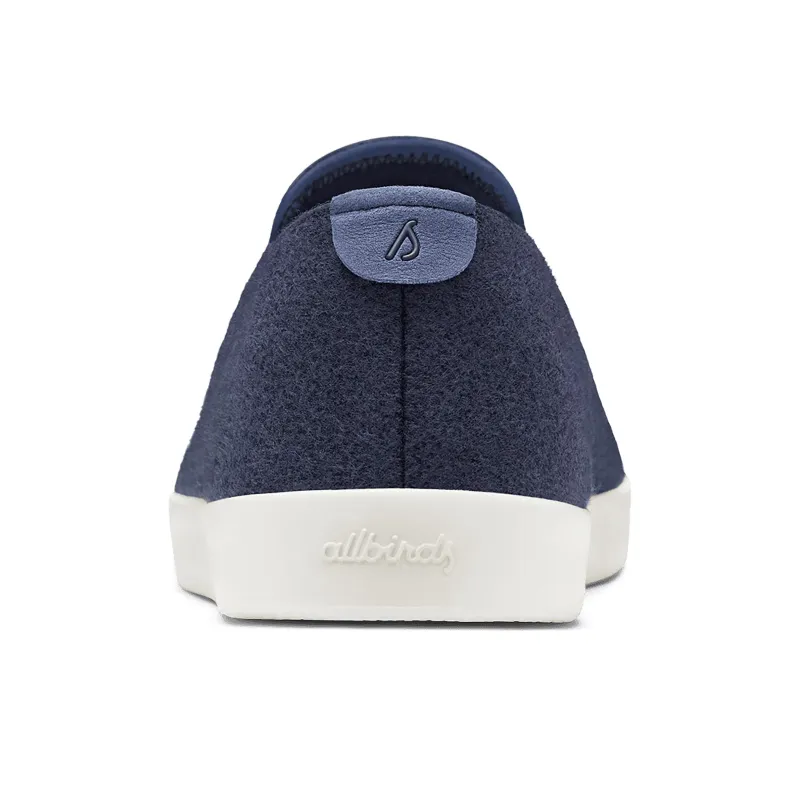 Allbirds Wool Lounger Slip-Resistant Low-Top Skateboard Shoes Men's Dark Indigo-4