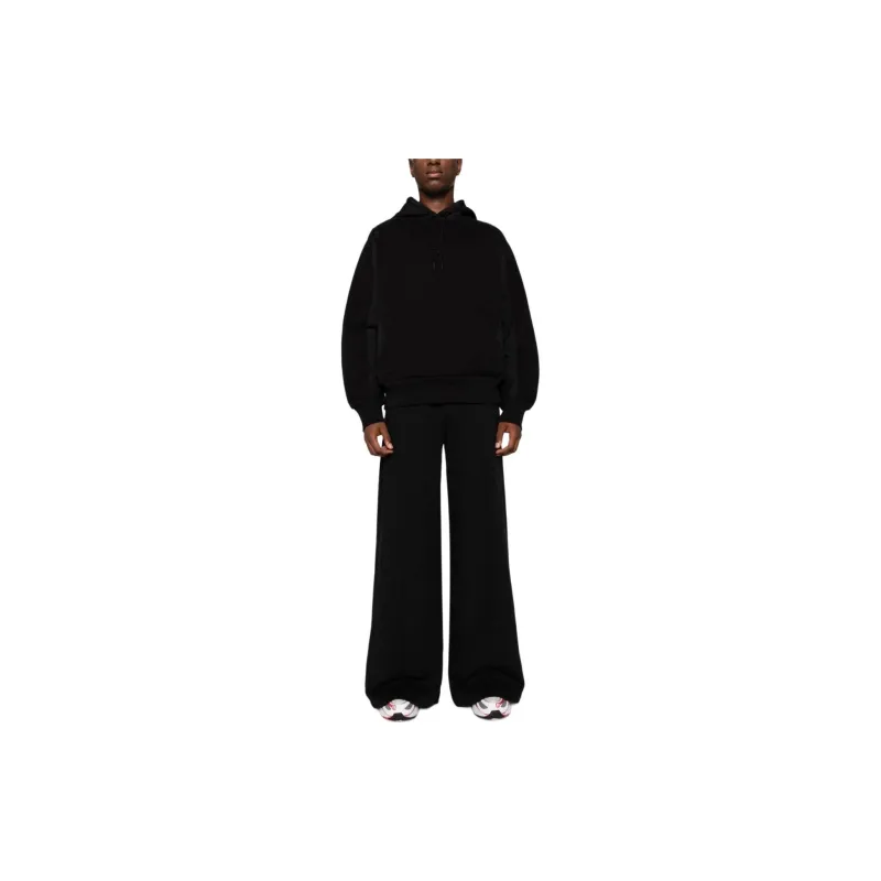 Reebok Woven Panelled Hoodie Sweatshirt Unisex Black-2