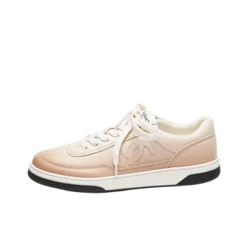 CHANEL 24K Low-Top Skateboard Shoes Women's Light Orange
