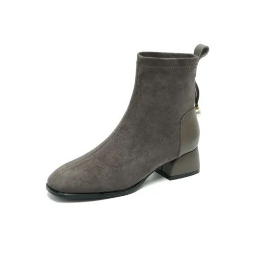 FOXER Ankle Boots Women's Gray