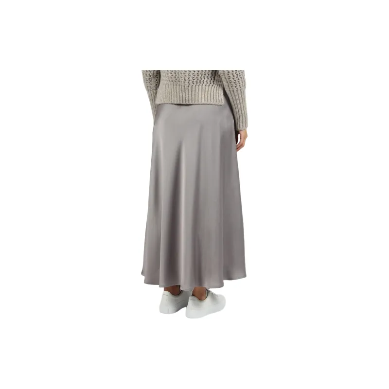 HERNO Drawstring Satin Skirt-2