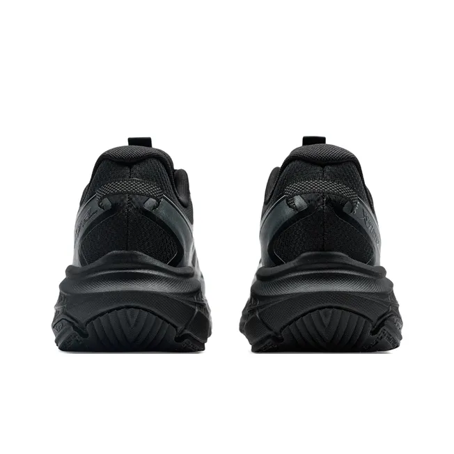 XTEP Slip Resistant Rebound Low Top Trail Running Running Shoes Men's Black-5