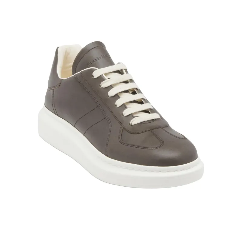 Alexander McQueen Low Top Casual Shoes Men's Dark Brown-2