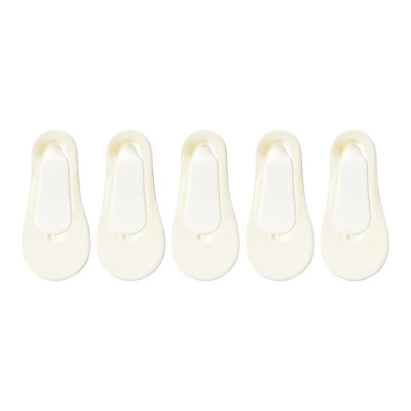 ROBINHOOD No Show Socks Women's 5 Pack-18