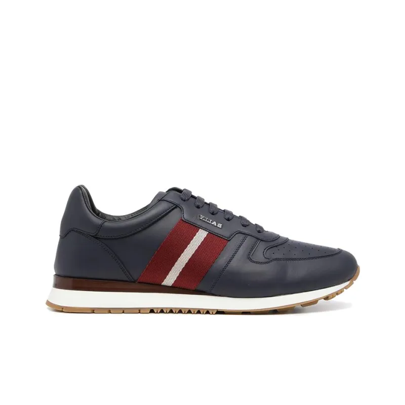 BALLY Cushioning Anti Slip And Wear Resistant Low Top Running Shoes Men's Blue-1