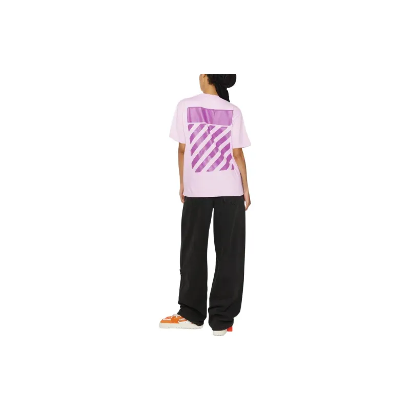OFF WHITE SS22 T Shirts Women's Pink-2
