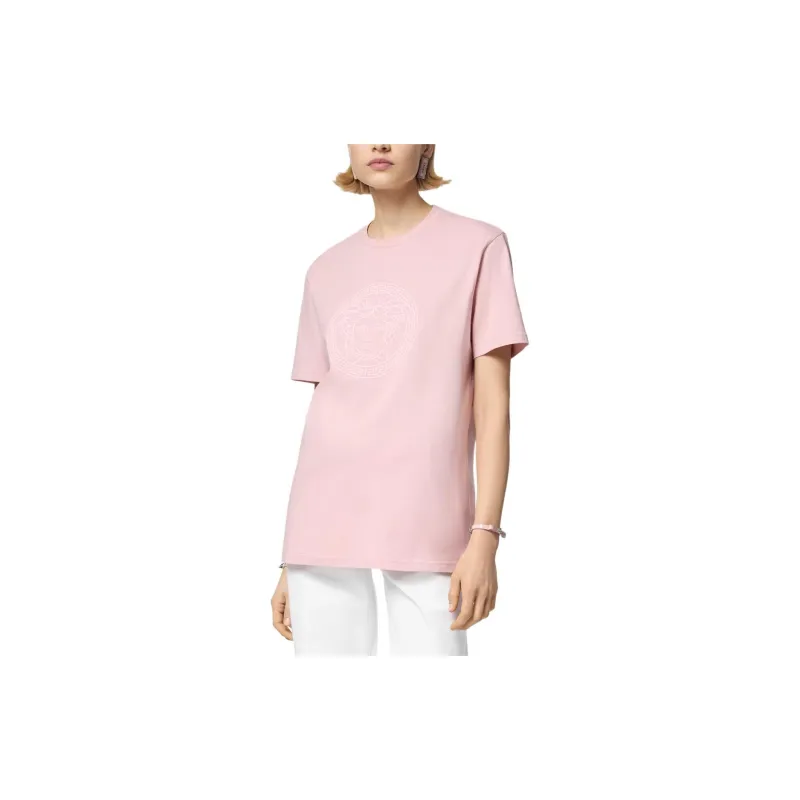 VERSACE Medusa Printed Crewneck T Shirt-1