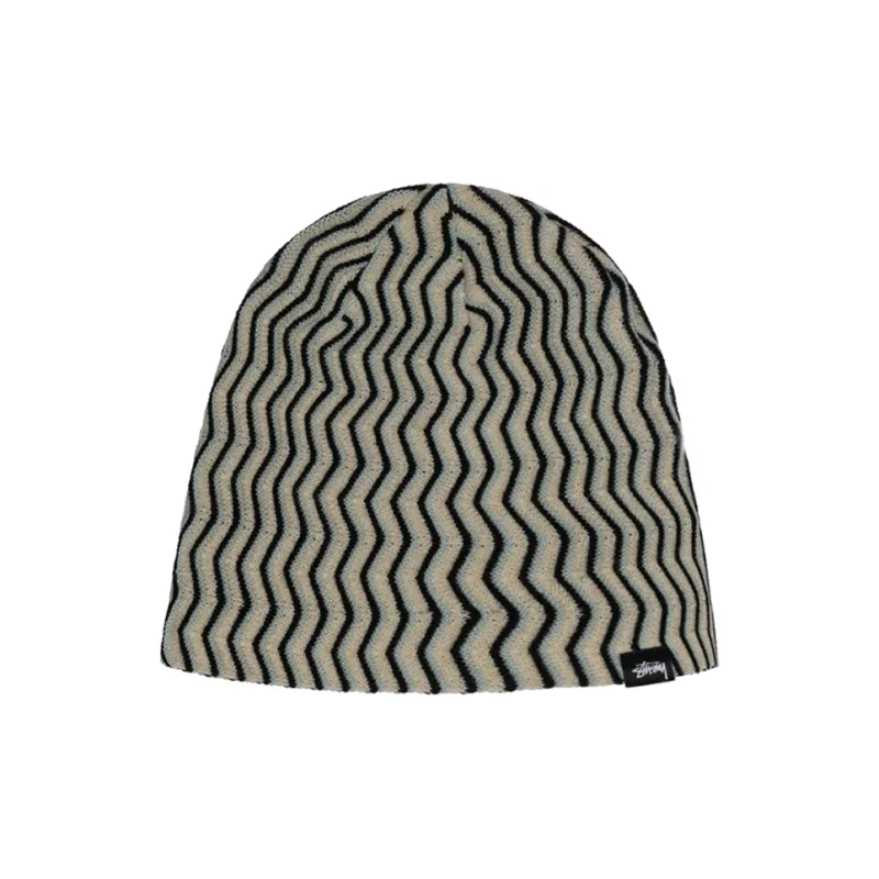 Stussy Skullcap Crinkle Stitch-0