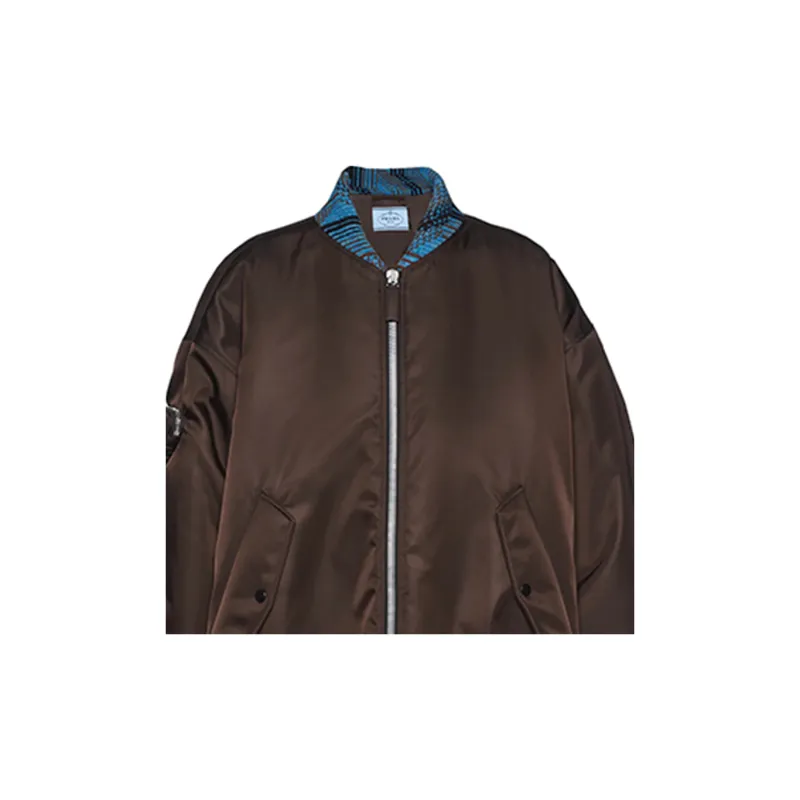 PRADA Jacket Women's Dark Brown-4