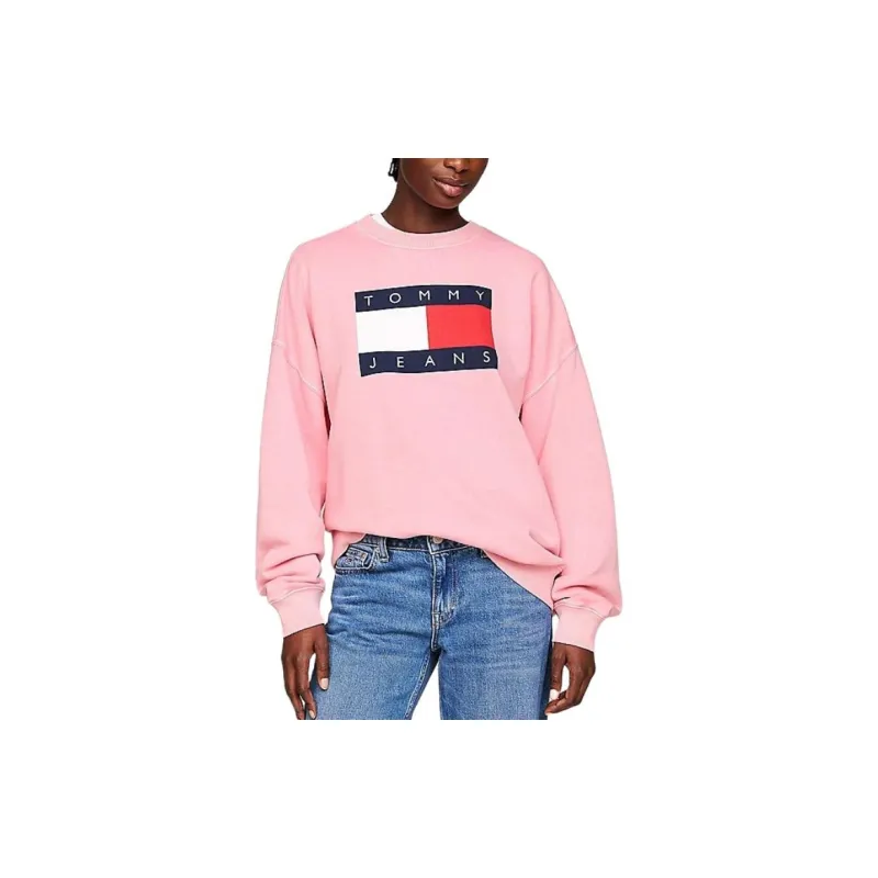 Tommy Hilfiger Sweatshirt Women's Pink-3