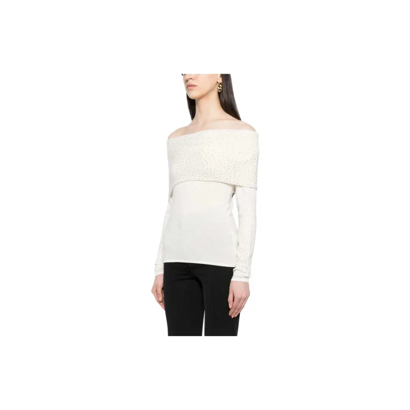 Camilla Off shoulder Knitted Top-3