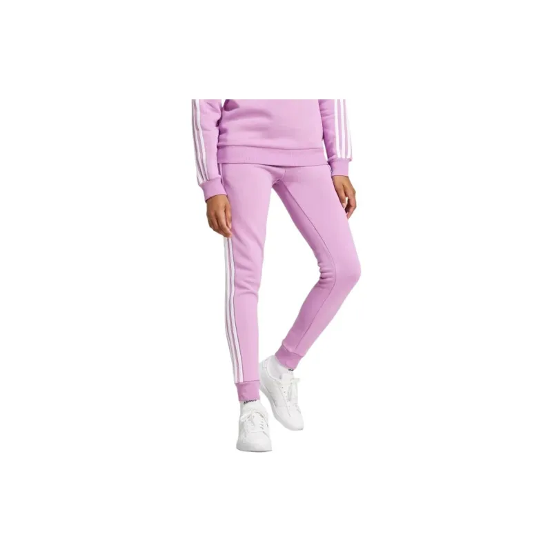 Adidas Free Shipping With AdiClub Essentials 3 Stripes Fleece Pants-3