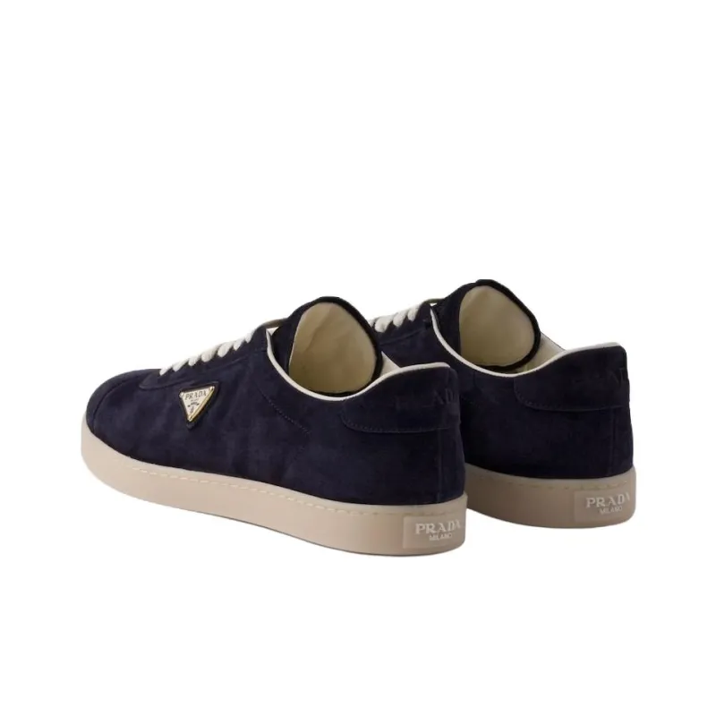 PRADA Lane Low Top Skateboard Shoes Men's Blue-3