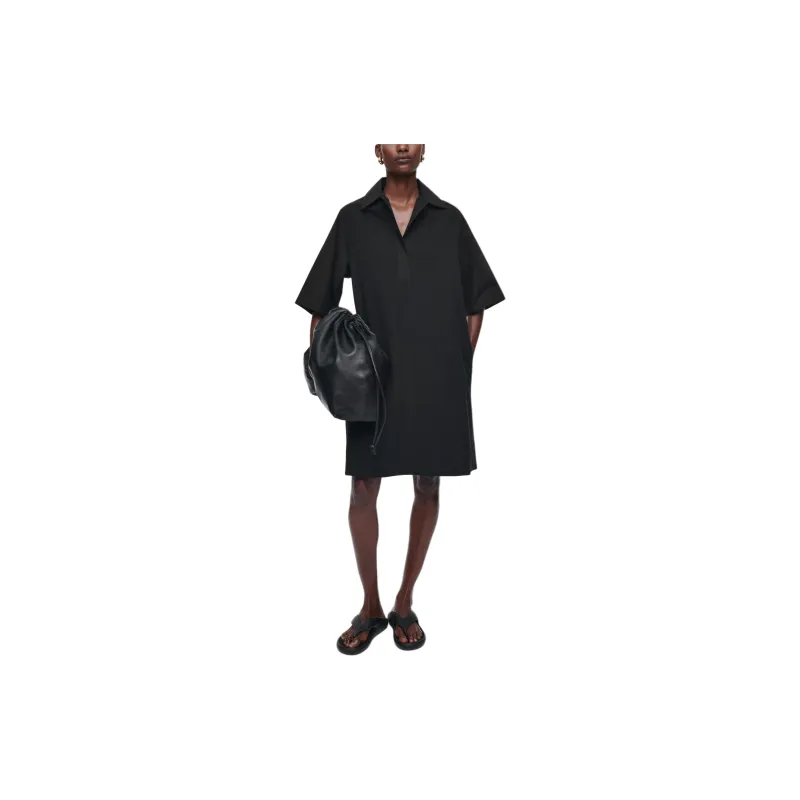 COS Short Sleeved Dresses Women's Black-2