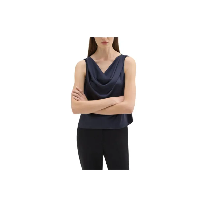 THEORY Tank Tops Women's Deep Sea Blue-1
