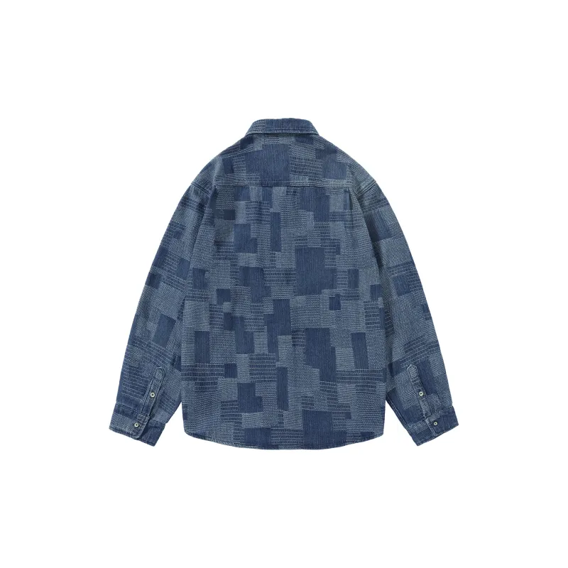 SANTASTIC Shirts Men Blue-1
