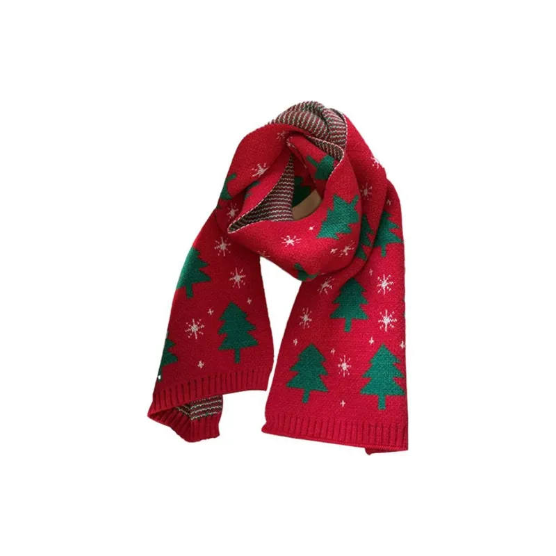 Cranta Komeia Acrylic Knit Scarves Women's-0