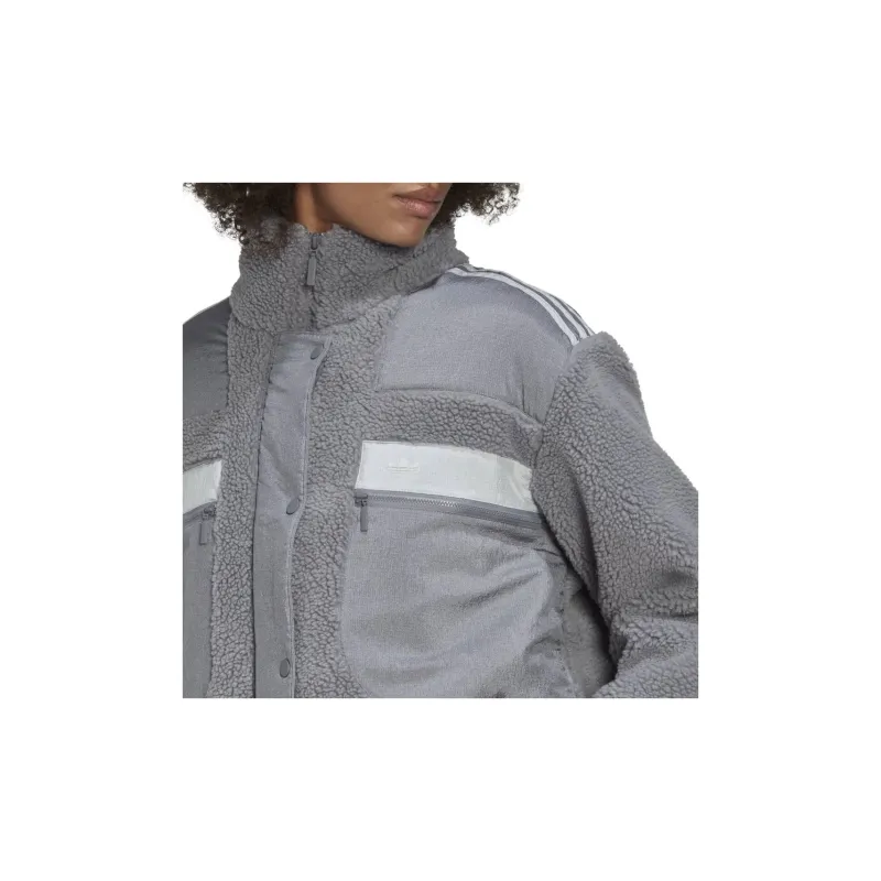 Adidas Originals Coat Women's Gray-3
