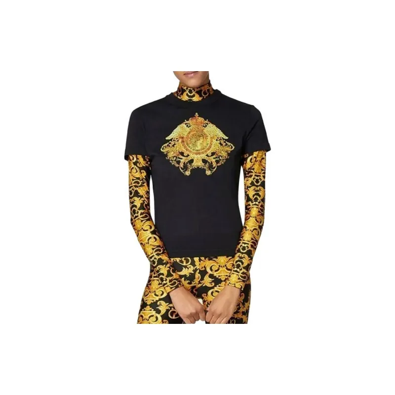 VERSACE JEANS COUTURE T Shirts Women's Black-2