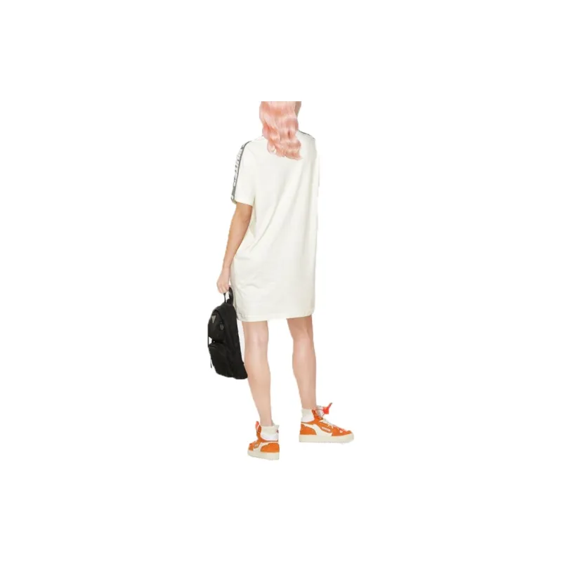 OFF WHITE Side stripe T shirt Dress-2