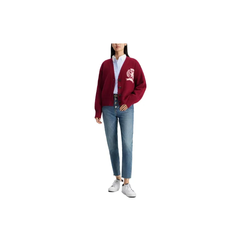 Tommy Hilfiger Knitwear Women's Red-3
